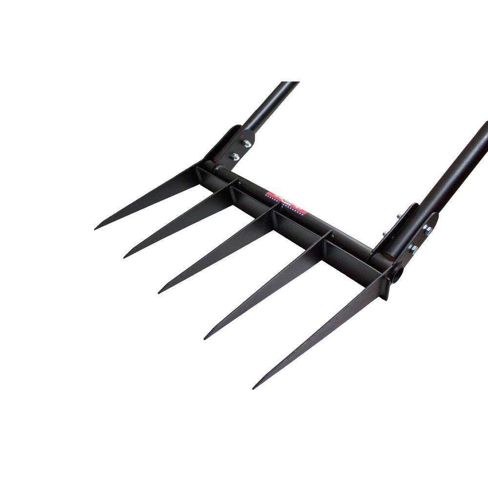 Bully Tools 92627 Broadfork with 42.5 in. Fiberglass Handles1