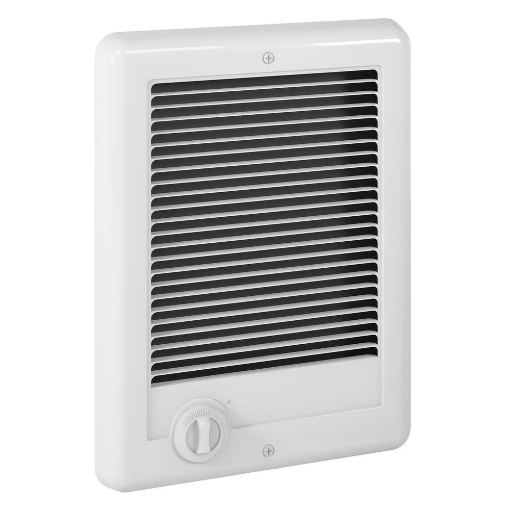 Cadet CSC101TW 120-volt 1,000-watt Com-Pak In-wall Fan-forced Electric Heater in White with Thermostat1