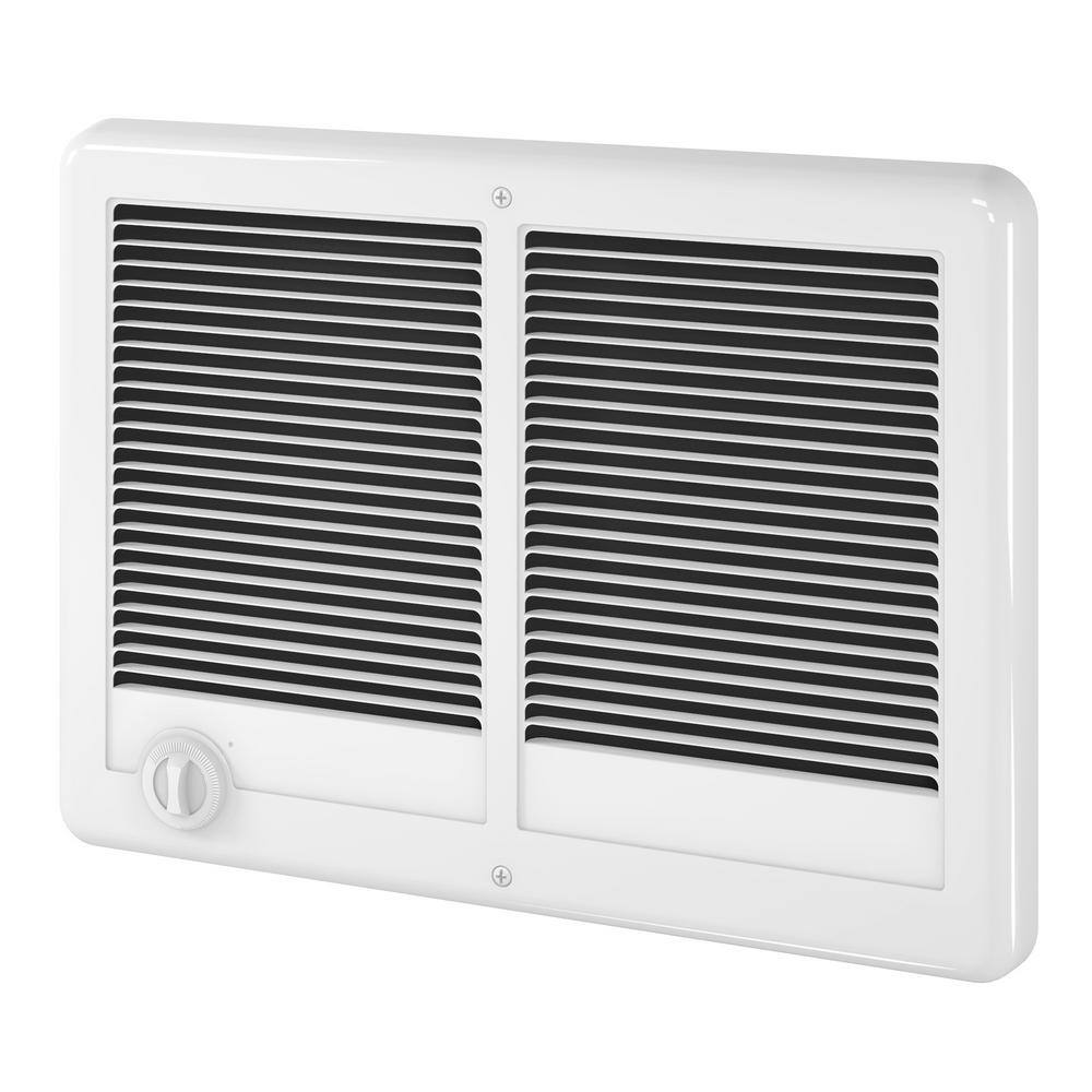 Cadet CSTC402TW 240 208-volt 4,000 3,000-watt Com-Pak Twin In-wall Fan-forced Electric Heater in White with Thermostat2
