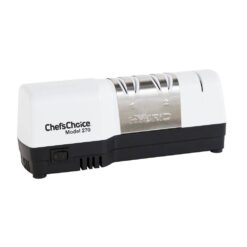 Chef'sChoice 270 3-Stage White Hybrid Diamond Hone Electric Knife Sharpener