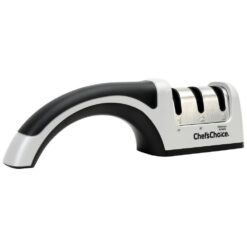 Chef'sChoice 4643009 M4643 Pronto Pro AngleSelect Diamond Hone 3-Stage Manual Sharpener (15°/20°)