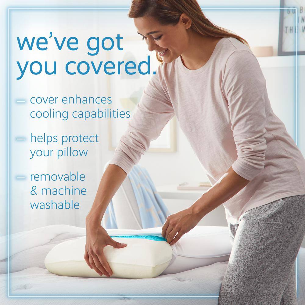 Comfort Revolution 198-0A Cooling Gel Memory Foam Standard Pillow0