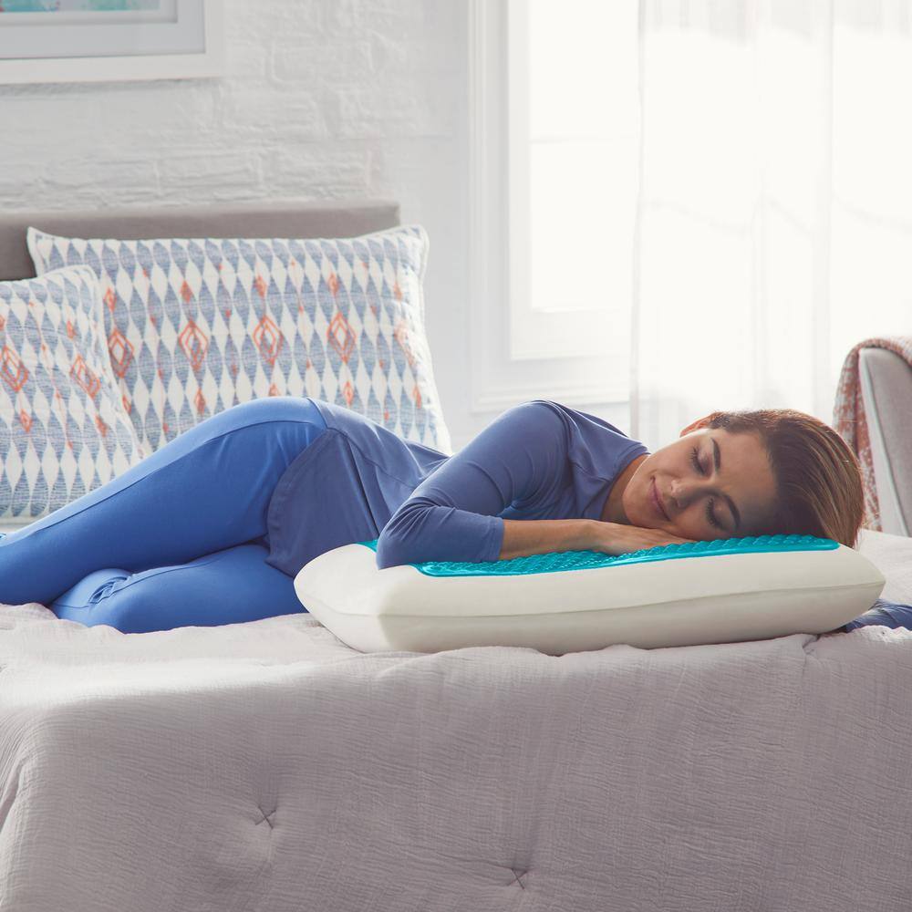 Comfort Revolution 198-0A Cooling Gel Memory Foam Standard Pillow12