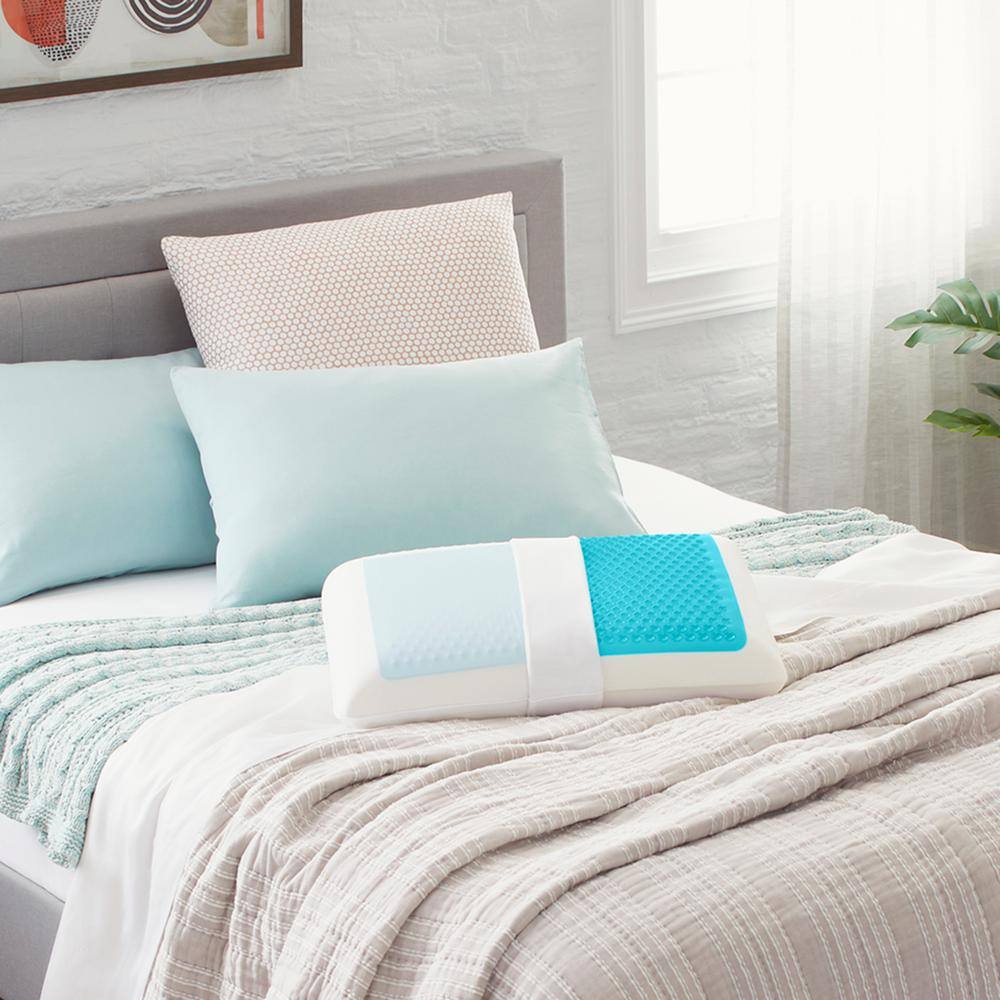 Comfort Revolution 198-0A Cooling Gel Memory Foam Standard Pillow8