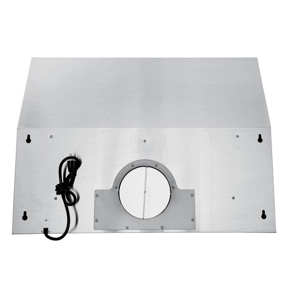 Cosmo COS-KS6U30 30 in. Haven Collection 500 CFM Ducted Under Cabinet Range Hood, Touch Controls, LED Lights, Stainless Steel4