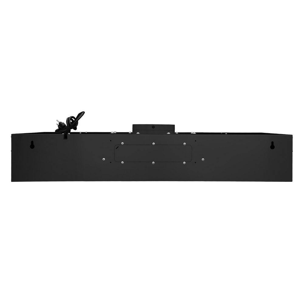Cosmo COS-KS6U36-BK 36 in. Haven Collection 500 CFM Ducted Under Cabinet Range Hood, Touch Controls, LED Lights in Matte Black6