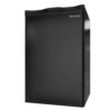 Costway GHM0190BK 3.2 cu. ft. Compact Refrigerator Mini Dorm Small Fridge in Black with Freezer Reversible Door