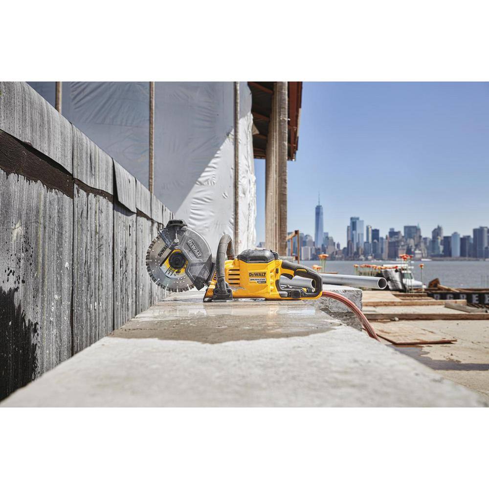 DEWALT DWAFV8900 Flexvolt 9 in. Diamond Concrete Cutting Cut-Off Saw Blade0