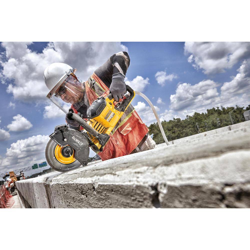 DEWALT DWAFV8900 Flexvolt 9 in. Diamond Concrete Cutting Cut-Off Saw Blade7