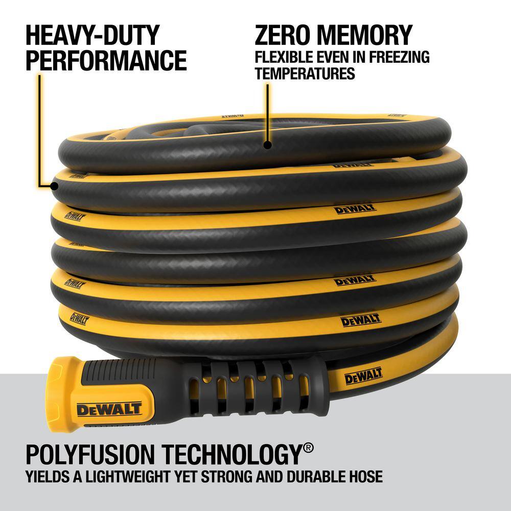 DEWALT DXMH3286 5 8 in. dia x 100 ft. Professional Grade Heavy-Duty Water Hose1