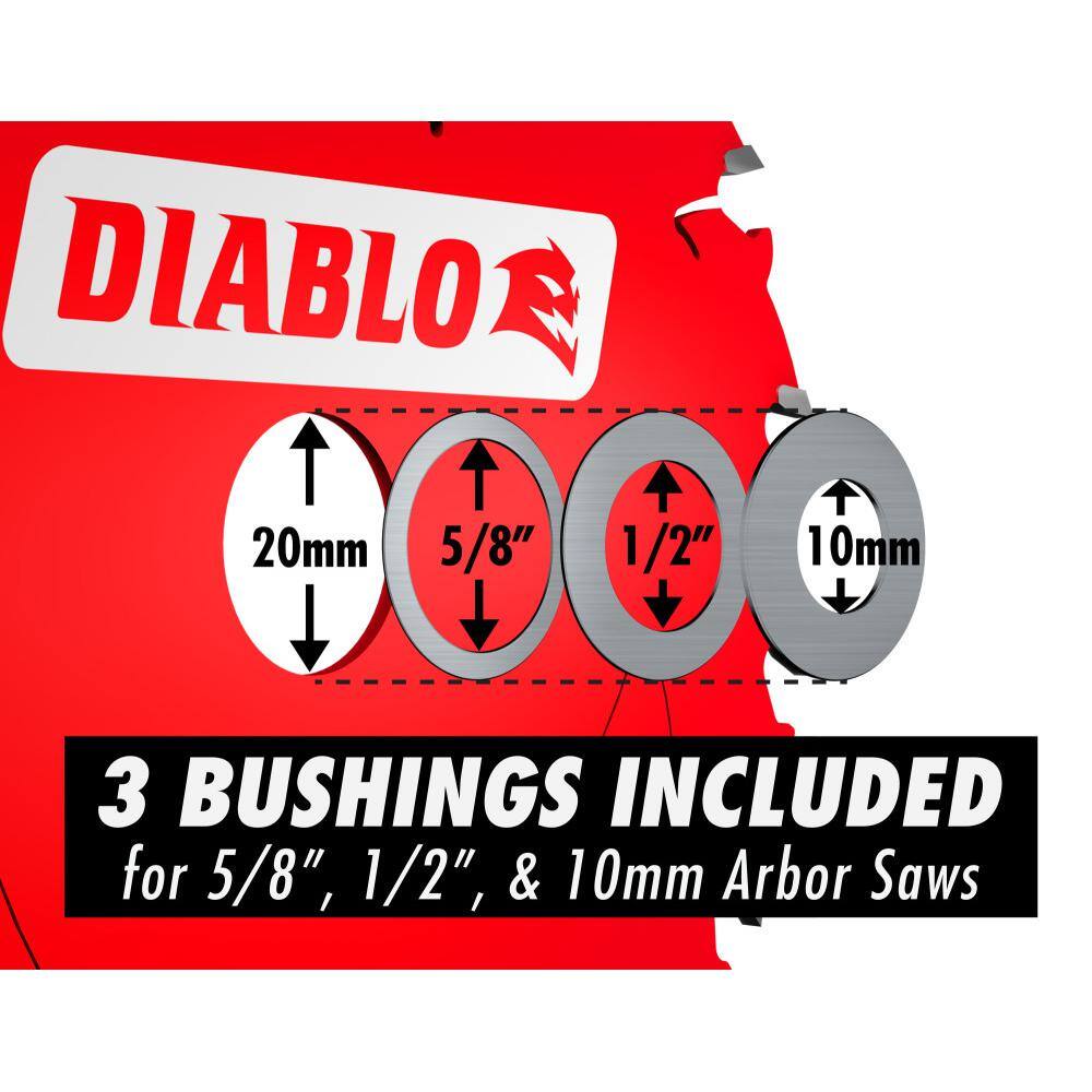 DIABLO D055050NMX 5-1 2in. x 50-Tooth Circular Saw Blade for Aluminum2