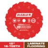 DIABLO D1216LF 10in. x 12-Teeth PergoBlade Saw Blade for Laminate and Wood Flooring