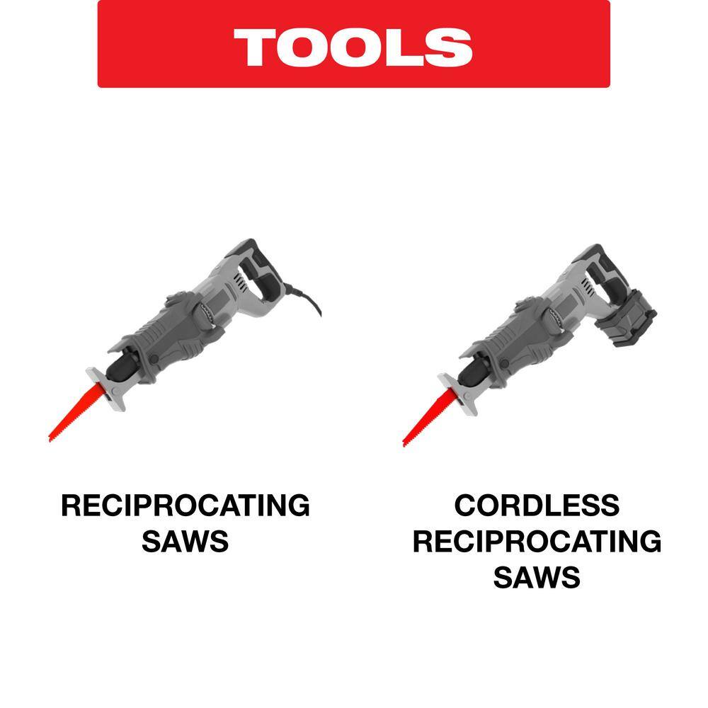 DIABLO DS0908BFD15 9 in. 8 10 TPI Bi-Metal Reciprocating Saw Blades for Thick Metal2
