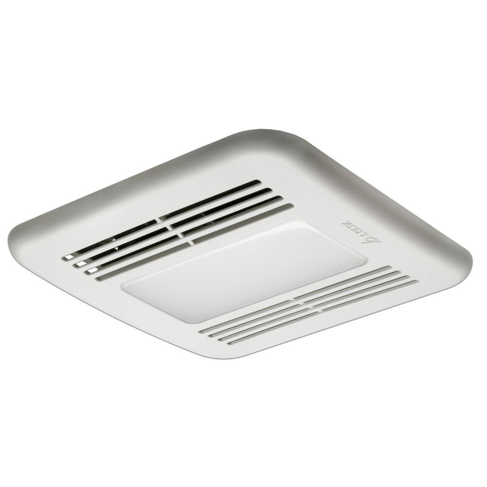 Delta Breez ITG50LED Integrity Series 50 CFM Ceiling Bathroom Exhaust Fan with Dimmable LED Light, ENERGY STAR7