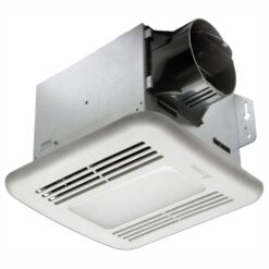 Delta Breez ITG80LED Integrity Series 80 CFM Ceiling Bathroom Exhaust Fan with Dimmable LED Light, Energy Star