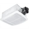 Delta Breez RAD80 Radiance Series 80 CFM Ceiling Bathroom Exhaust Fan with Heater