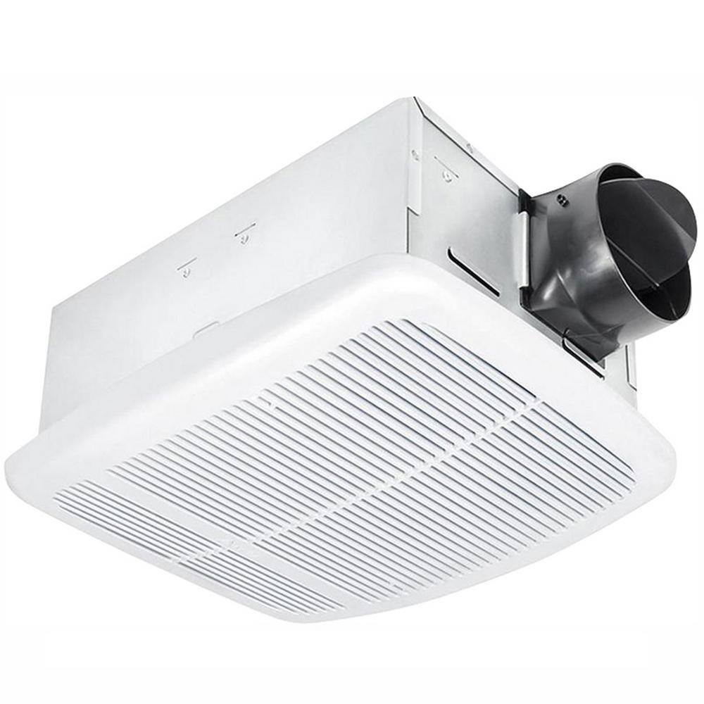 Delta Breez RAD80 Radiance Series 80 CFM Ceiling Bathroom Exhaust Fan with Heater Delta Breez RAD80 Radiance Series 80 CFM Ceiling Bathroom Exhaust Fan with Heater