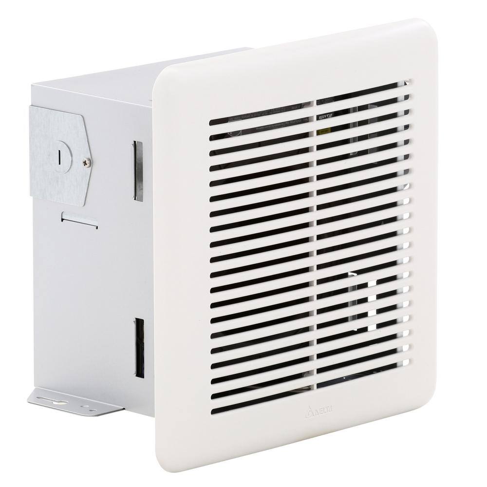 Delta Breez SLM70 Slim Series 70 CFM Wall or Ceiling Bathroom Exhaust Fan, ENERGY STAR3