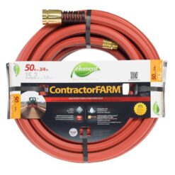 Element CELCF34050 ContractorFarm 3/4 in. x 50 ft. Heavy Duty Contractor Water Hose