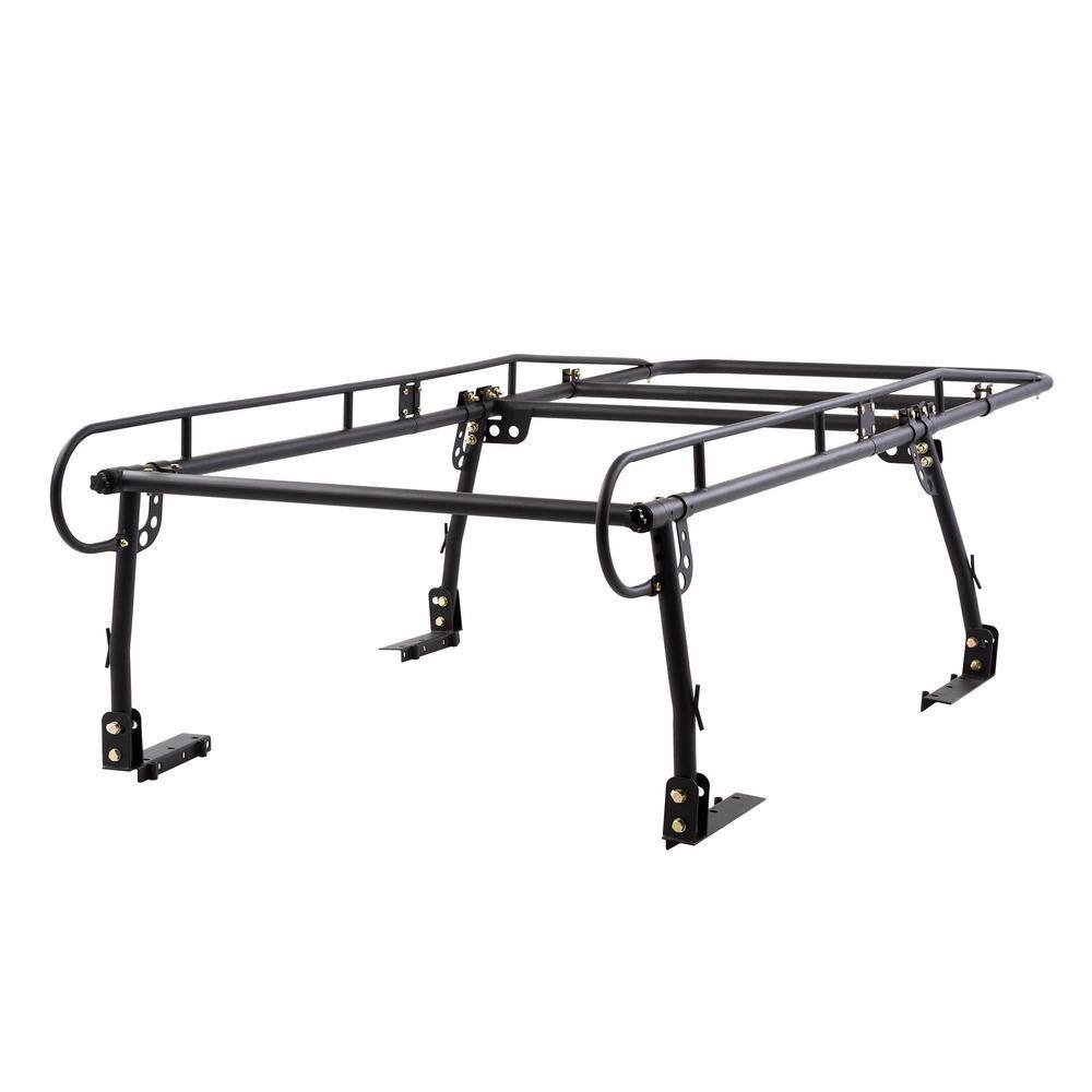 Elevate Outdoor UPUT-RACK-V2 Universal 800 lbs. Capacity Over-Cab Steel Truck Rack9