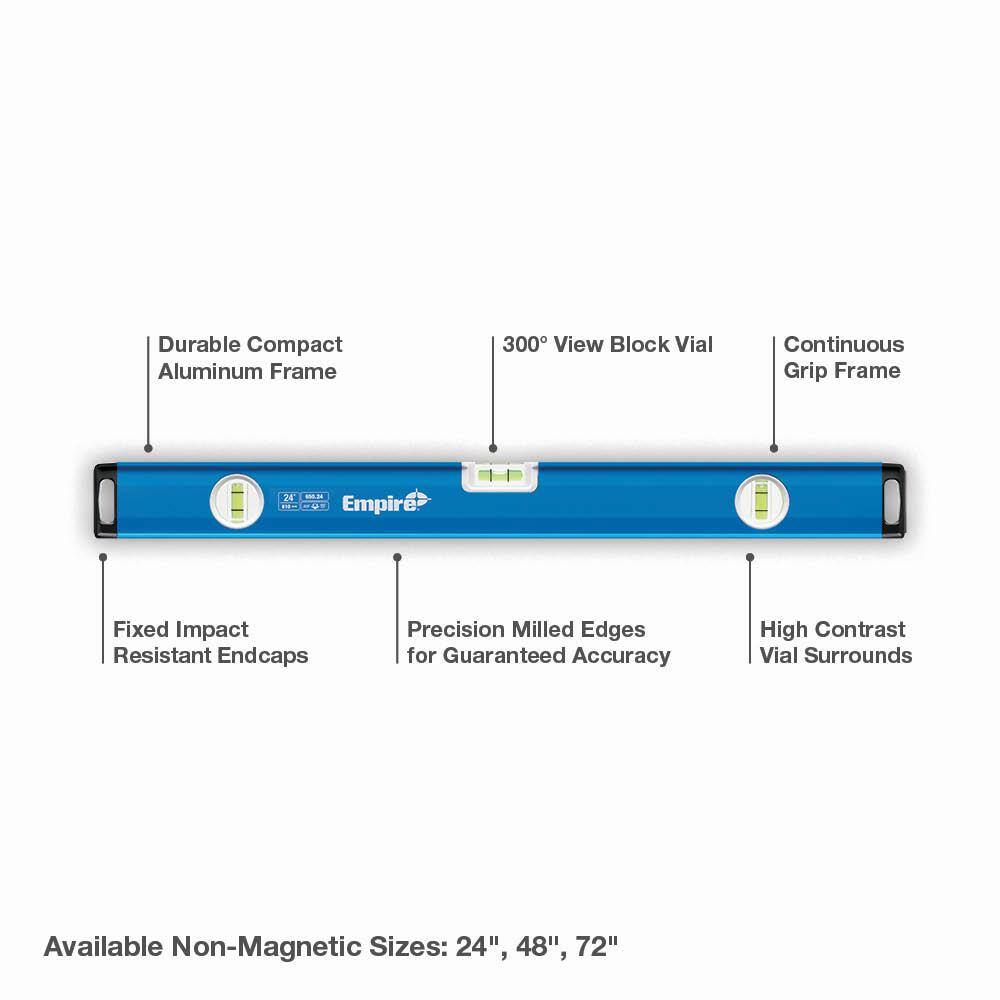 Empire 650.48 48 in. Aluminum Box Level4
