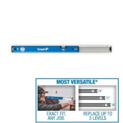 Empire eXT40 24 in. to 40 in. True Blue Extendable Box Level