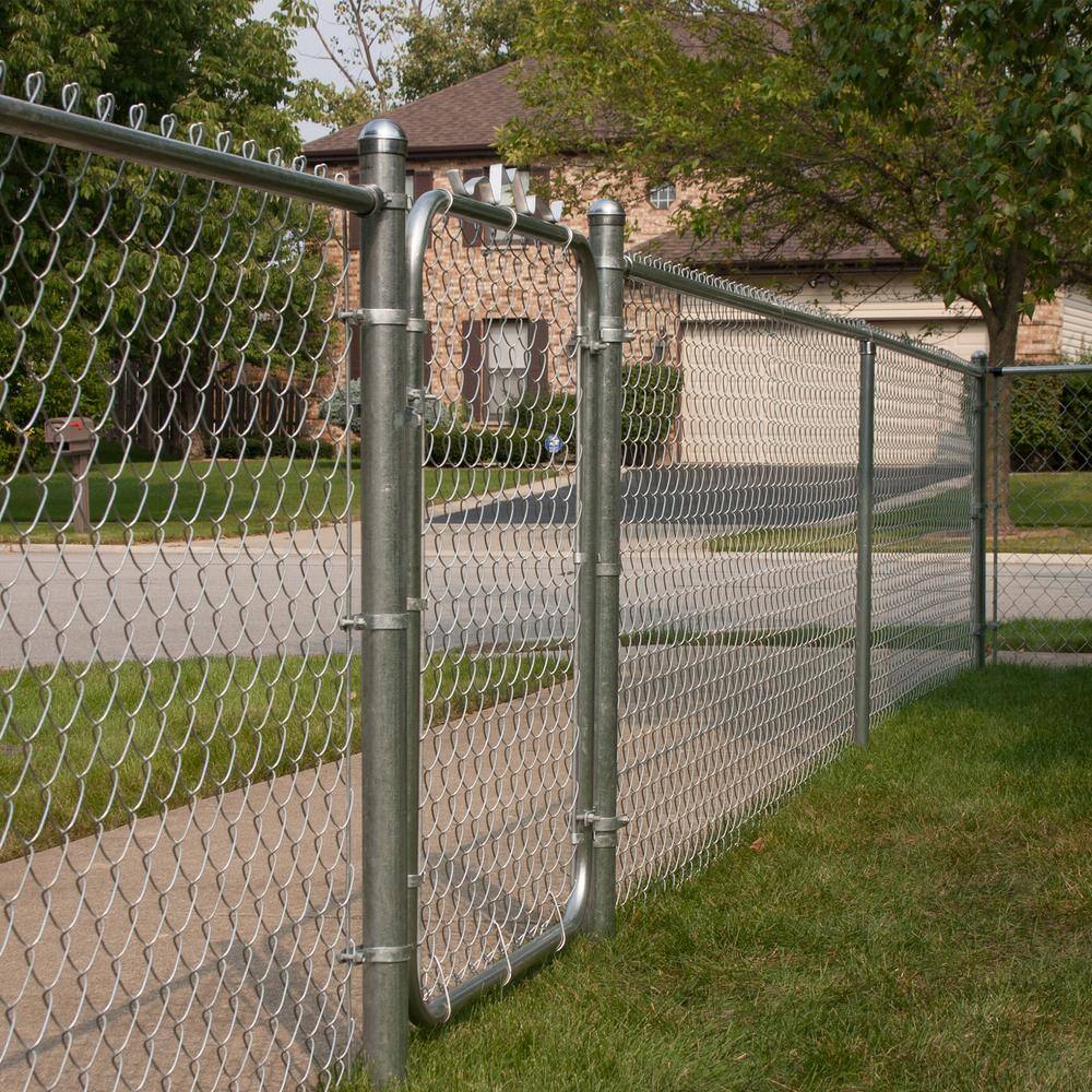 Everbilt 308705EB 60 in. x 50 ft. 11.5-Gauge Galvanized Steel Chain Link Fence Fabric12