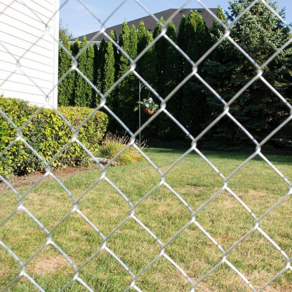 Everbilt 308705EB 60 in. x 50 ft. 11.5-Gauge Galvanized Steel Chain Link Fence Fabric5