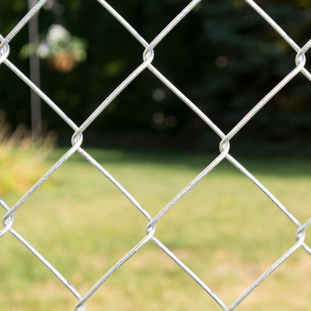 Everbilt 308705EB 60 in. x 50 ft. 11.5-Gauge Galvanized Steel Chain Link Fence Fabric7