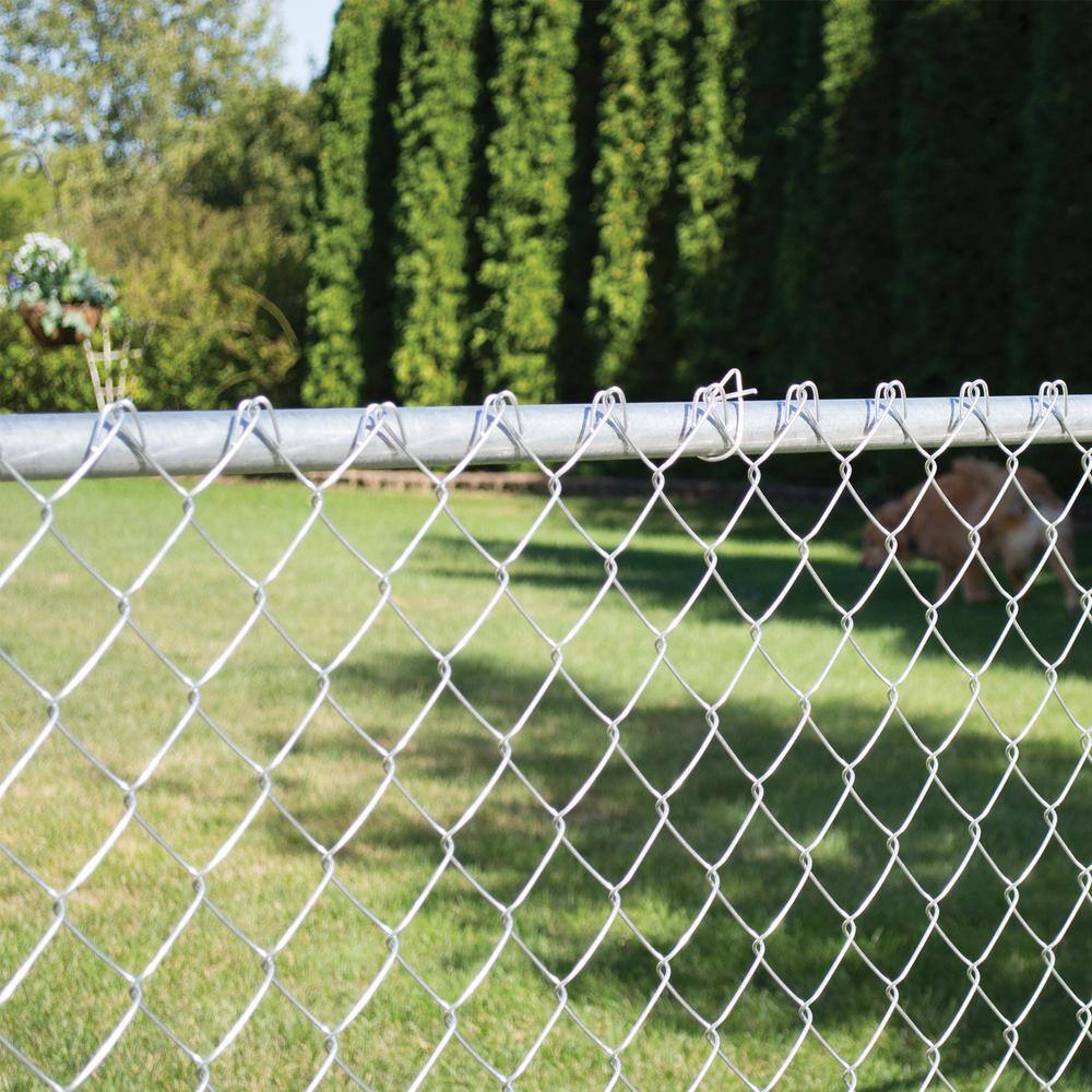 Everbilt 308706EB 6 ft. x 50 ft. 11.5- Gauge Galvanized Steel Chain Link Fence Fabric11