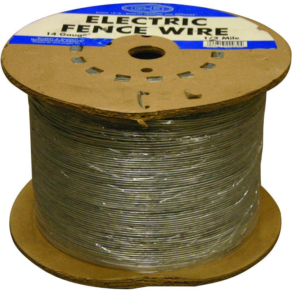 FARMGARD 317772A 1 2 Mile 14-Gauge Galvanized Electric Fence Wire FARMGARD 317772A 1/2 Mile 14-Gauge Galvanized Electric Fence Wire