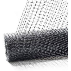 Fencer Wire PGD8-7X100MF34 7 ft. x 100 ft. x 3/4 in. Black Plastic Multi-Purpose Deer Net