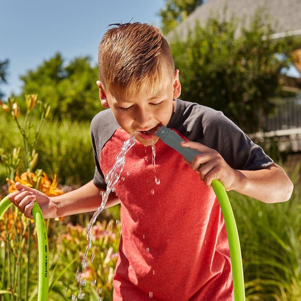 Flexzilla HFZG5100YW-E 5 8 in. x 100 ft. ZillaGreen Garden Hose with 3 4 in. GHT Fittings9