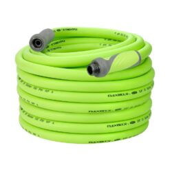 Flexzilla HFZG5100YWS-E 5/8 in. x 100 ft. ZillaGreen SwivelGrip Garden Hose with 3/4 in. GHT Fittings