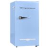 Frigidaire EFR376-BLUE 3.2 cu. ft. Retro Vintage Compact Mini Fridge in Blue
