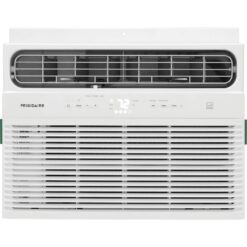 Frigidaire FHWH084WB1 8000 BTU 115-Volt Window Air Conditioner Cools 350 sq. ft. with Heater with Remote in White