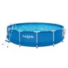 Funsicle P2001536F 15 ft. Round 36 in. Deep Metal Frame Above Ground Pool with Pump, BluePool