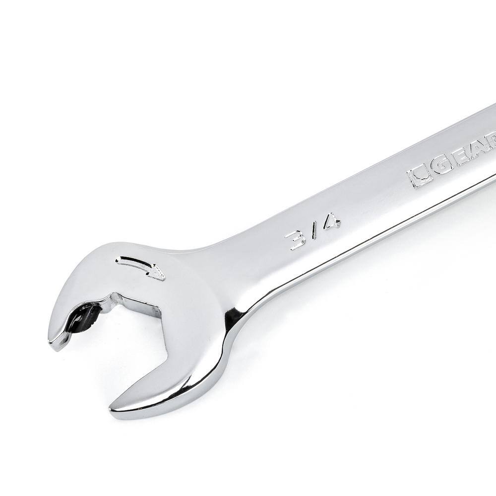 GEARWRENCH 85599 72-Tooth 12 Point SAE Open End Combination Ratcheting Wrench Set(8-Piece)3