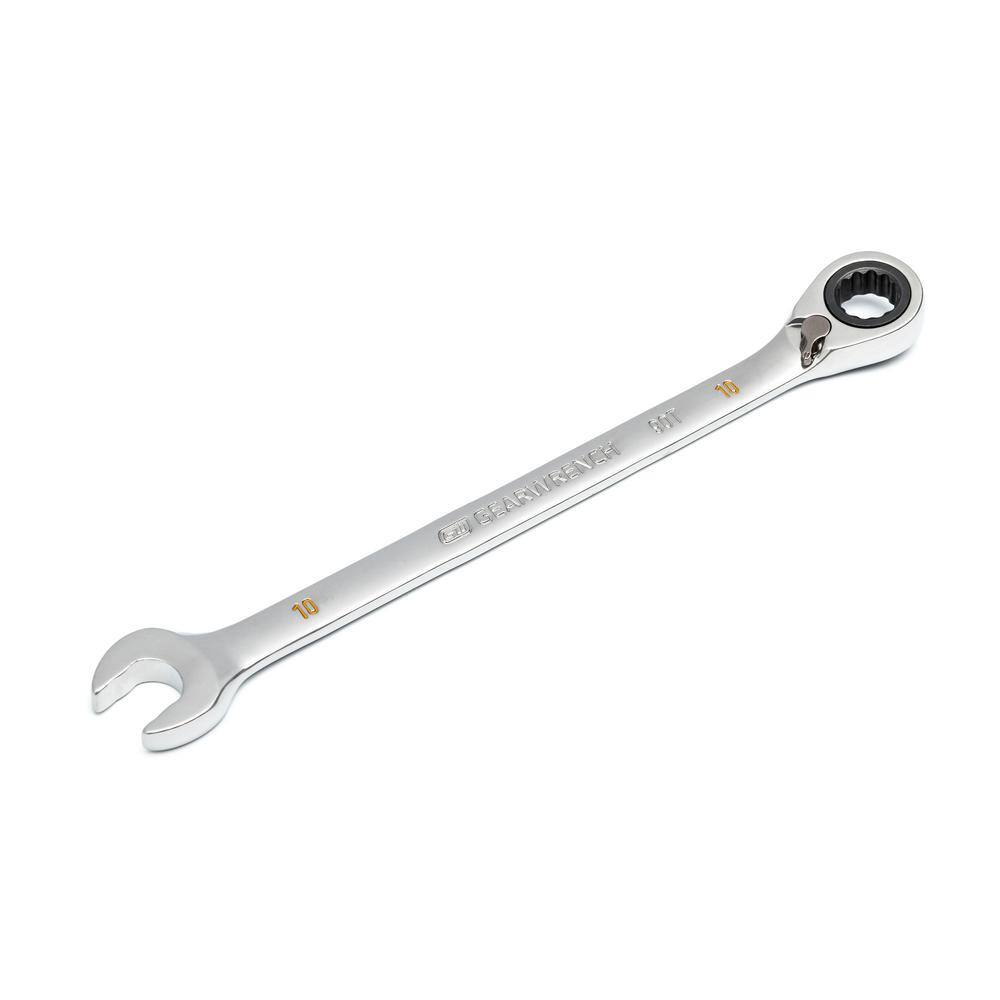GEARWRENCH 86627 Metric 12-Point 90-Tooth Reversible Ratcheting Wrench Set with Rack (12-Piece)2