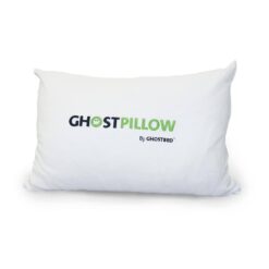 GHOSTBED 11GBFDP010 Faux Down Soft Microfiber Gel Memory Foam Standard Pillow