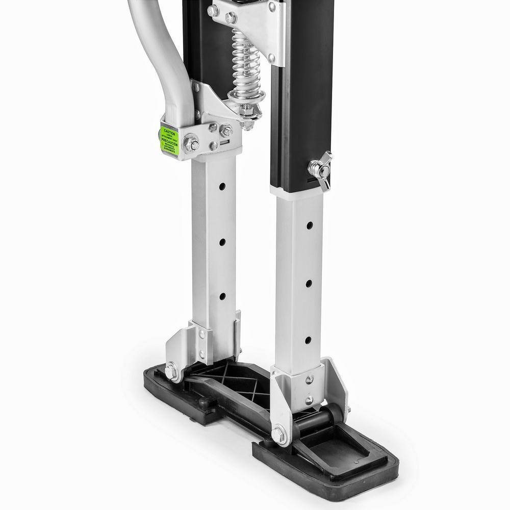 GYPTOOL STILT-1523-BLK. 15 in. to 23 in. Adjustable Height Black Drywall Stilts4