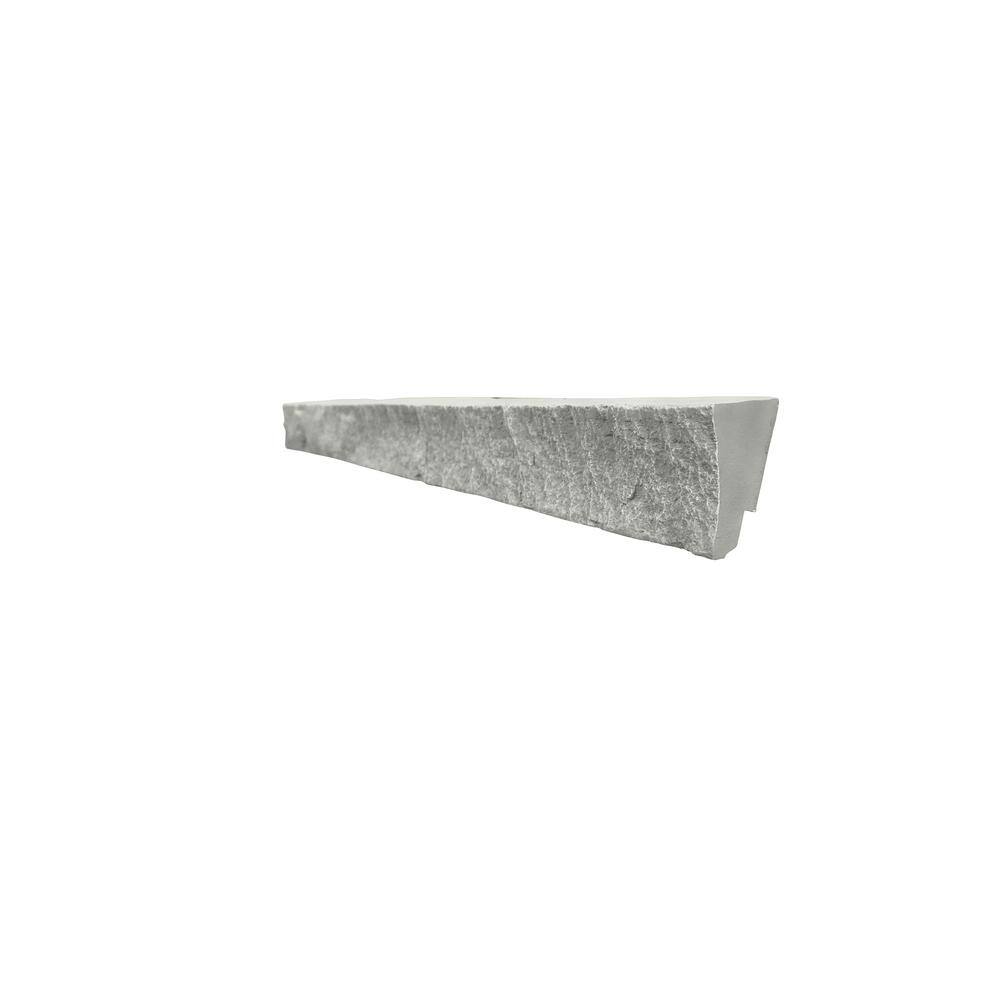 GenStone G2NSL Stacked Stone 2 in. x 3.5 in. x 42 in. Northern Slate Faux Stone Siding Ledger1