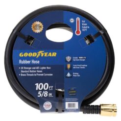 Goodyear CGYTSGC58100 MAXLite 5/8 in. x 100 ft. Premium Duty Rubber plus Water Hose