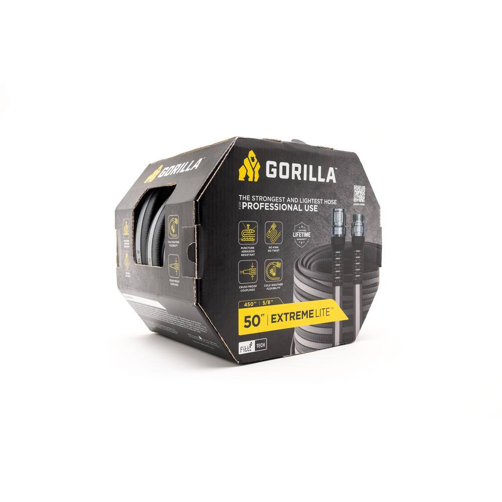 Gorilla GRP55850 Extremelite 5 8 in. x 50 ft. Heavy Duty Garden Hose3
