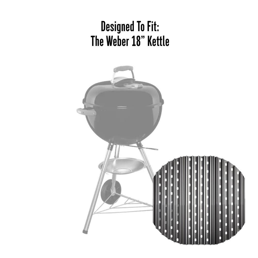 GrillGrate 13.75 in. x 15.375 in. Grates For The 18 in. Weber Kettle (3-Piece) SHOP FATHER'S DAY GIFTS1