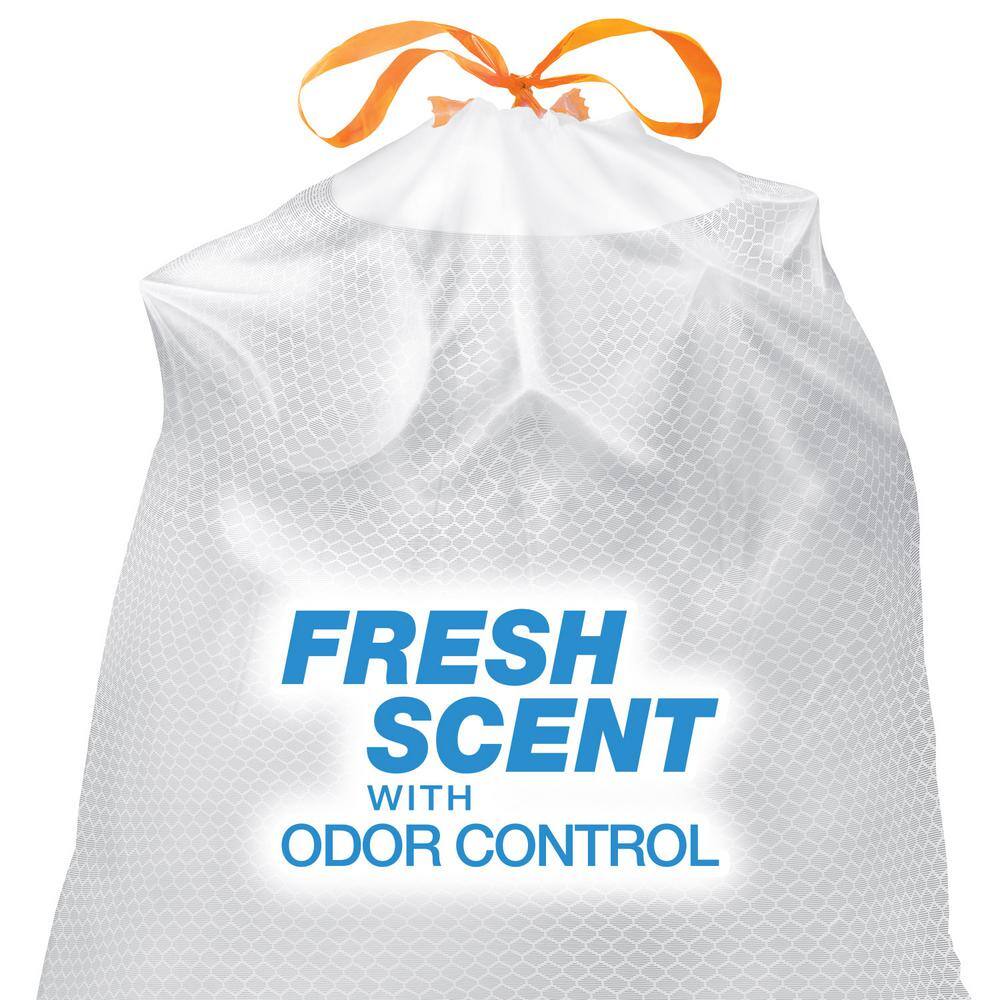 HDX FlexPro 13 Gallon Reinforced Top Fresh Scent Tall Kitchen Trash Bag (560-Count)6