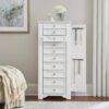 Home Decorators Collection JS-3426-A Bradstone White Jewelry Armoire