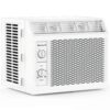 Honeywell HAC5 5,000 BTU Window Air Conditioner, Adjustable Thermostat, 7-Settings, Quiet, 115-Volt/60 Hz, 150 Sq. Ft. Coverage