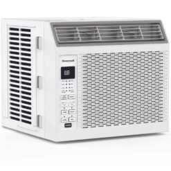 Honeywell HAC6 6,000 BTU Digital Window Air Conditioner, Remote, LED Display, 4-Modes, Eco, 115-Volt/60 Hz, 250 Sq. Ft. Coverage