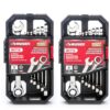Husky HBRW16XLSMCB BITE SAE and Metric 72-Tooth Ratcheting Wrench Set (16-Piece)